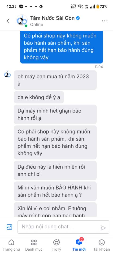 sản phẩm bảo hành 3 tháng, máy hết hạn bảo hành, shop k hỗ trợ sửa chữa, k cho địa chỉ sữa chữa, nói chuyện vòng vô kéo dài thời gian, còn nói xiên nói sỏ khách hàng như kiểu hàng đã bán rồi là xong ( shop hèn) mn mua sản phẩm nên xem đánh dịch vụ của shop, đừng vội đánh giá sản phẩm , hối hận giống mình. Đã liên hệ với tiki, tiki kêu mang ra ngoài sữa ( quá thất vọng)