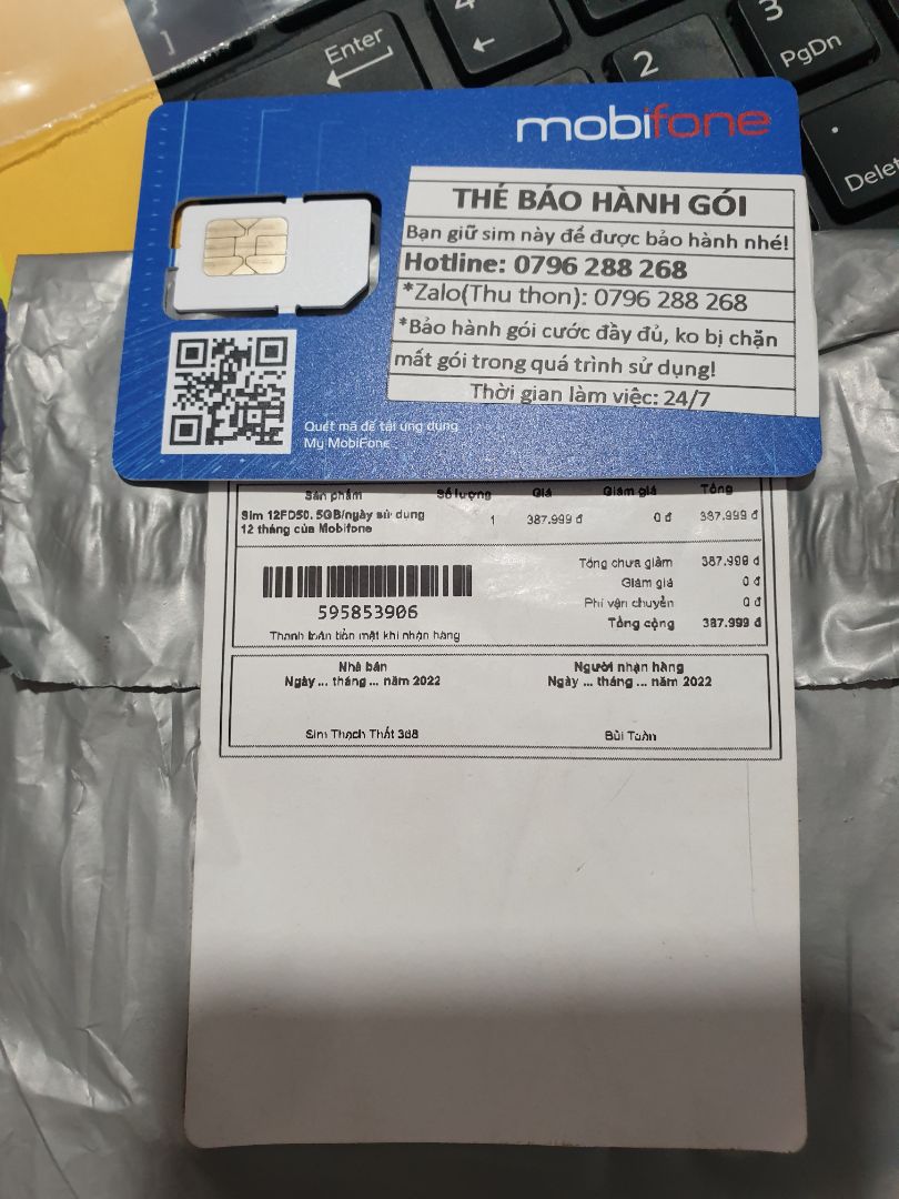 Ở VSIP Nghệ An các mạng khác rất yếu, chỉ có mobifone là mạnh nên sim này mình cảm thấy dùng rất ổn, xem youtube 720p chạy phà phà, có tua nhanh cũng không bị loading. 5* Ở VSIP Nghệ An các mạng khác rất yếu, chỉ có mobifone là mạnh nên sim này mình cảm thấy dùng rất ổn, xem youtube 720p chạy phà phà, có tua nhanh cũng không bị loading. 5*