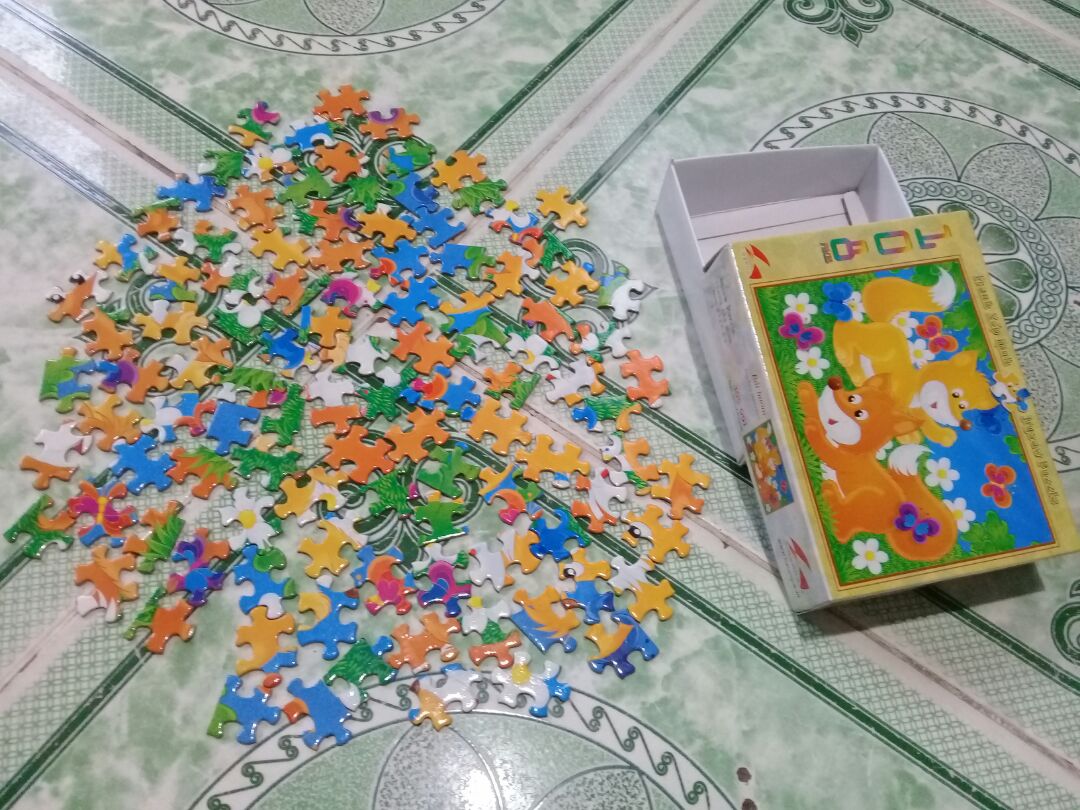 Bây giờ tôi đang chơi, hình to mà hơi nhìu mảnh cũng tốn thời gian xíu nhưng rất vui