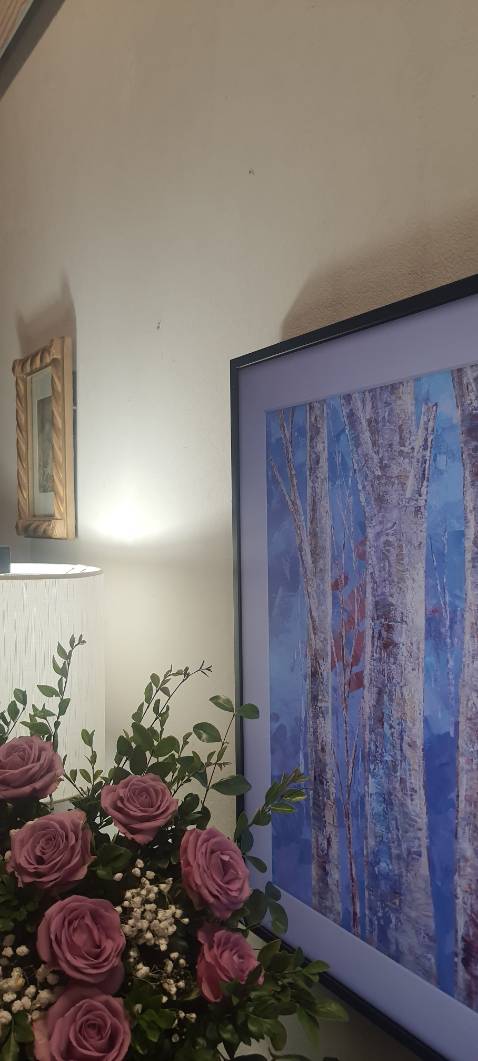 Tivi đẹp, đây là cái thứ 2 mình mua, cái này mua để treo tranh ít khi xem tivi nên ko có gì đáng chê. Màn phủ matte nên ko bị bóng đèn rất thích. Phần tùy chỉnh treo tranh còn cần nghiên cứu thêm. Nhược điểm dòng này là loa ko hay.