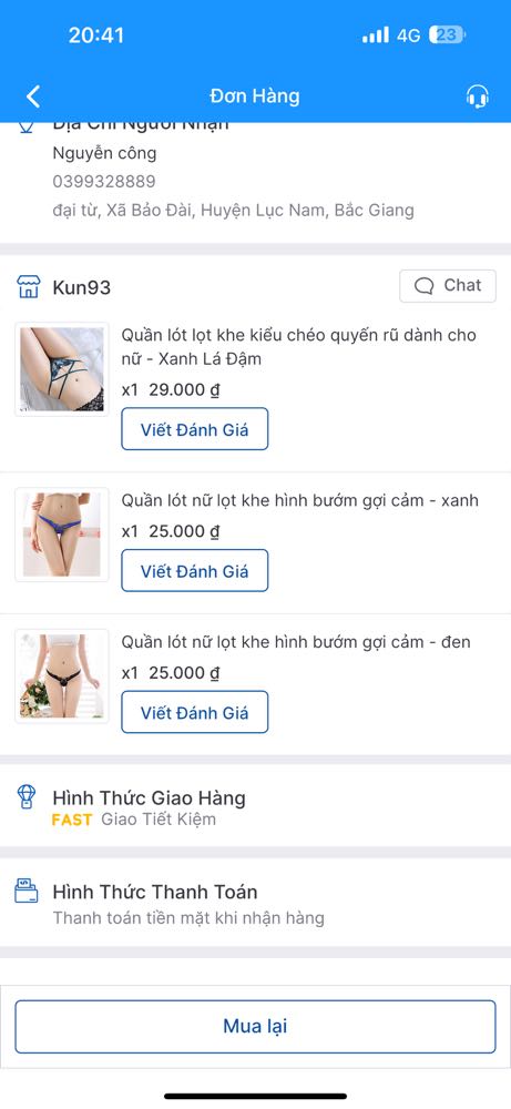 Giao hàng vớ vẩn. Hàng ko giống hình