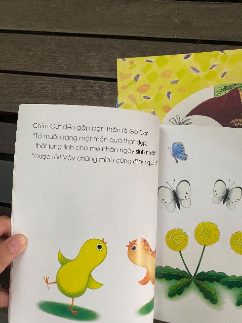 sách rất đẹp cảm ơn shop, sách chính hãng nên yên tâm mua để đọc cho con