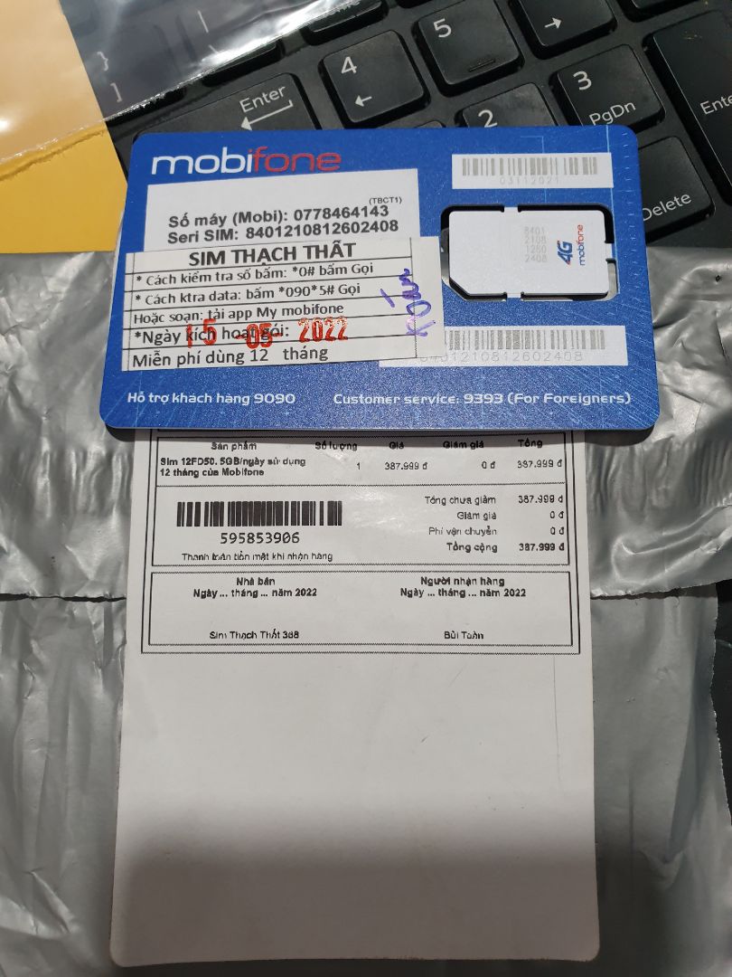 Ở VSIP Nghệ An các mạng khác rất yếu, chỉ có mobifone là mạnh nên sim này mình cảm thấy dùng rất ổn, xem youtube 720p chạy phà phà, có tua nhanh cũng không bị loading. 5* Ở VSIP Nghệ An các mạng khác rất yếu, chỉ có mobifone là mạnh nên sim này mình cảm thấy dùng rất ổn, xem youtube 720p chạy phà phà, có tua nhanh cũng không bị loading. 5*