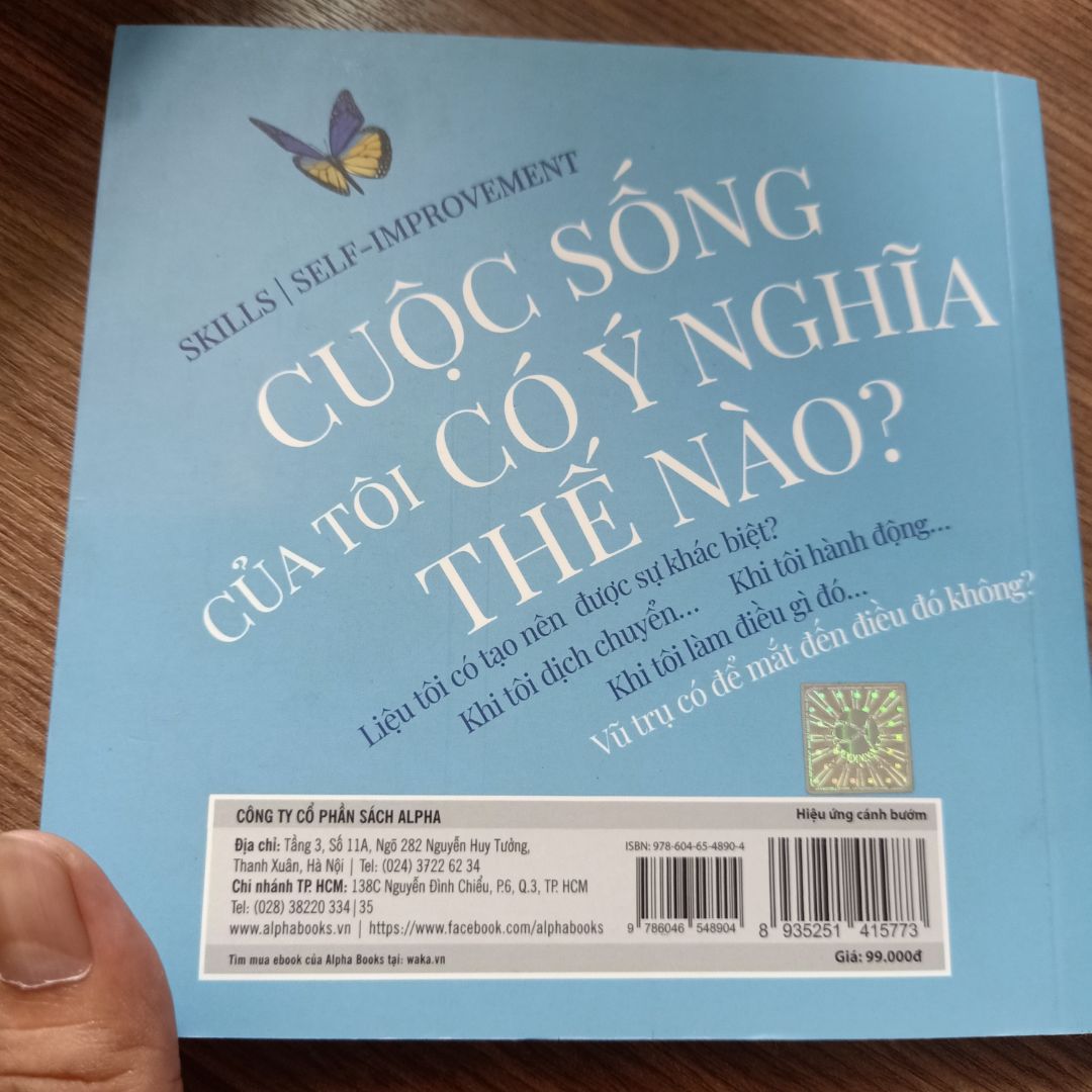 một quyển sách ngắn gọn - súc tích. 
1 hành động nhỏ hôm nay sẽ ảnh hưởng đến tương lai và vô lượng kiếp nữa.