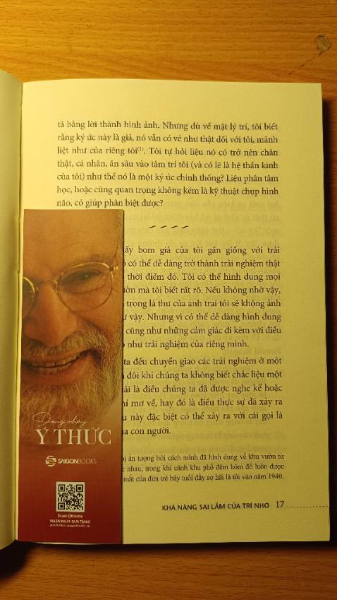 Bản thân mình muốn tìm những câu trả lời về ý thức, tất nhiên không khô khăn như triết học hay y học. Cách viết của Sacks rất logic, dễ hiểu và chứa nhiều kiến thức thú vị. Sách hay nên đọc, giấy tốt nhé các bạn