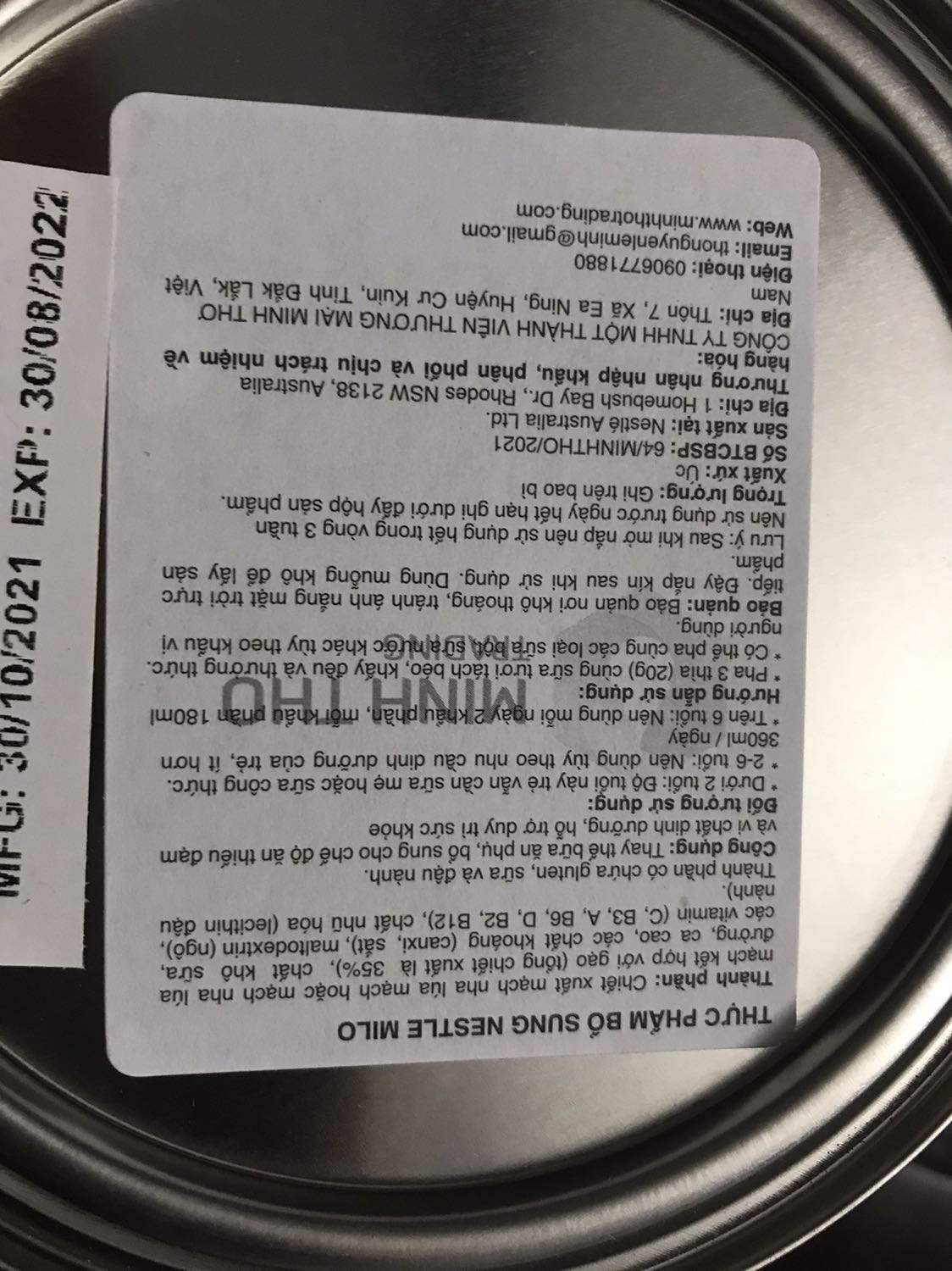 Hàng về rồi đây sau gần 4 ngày chờ đợi cuối cùng đến. Mua đúng lúc được sale các bác ạ may quá. 1kg Milo là đủ để uống hết năm nay r😹😹