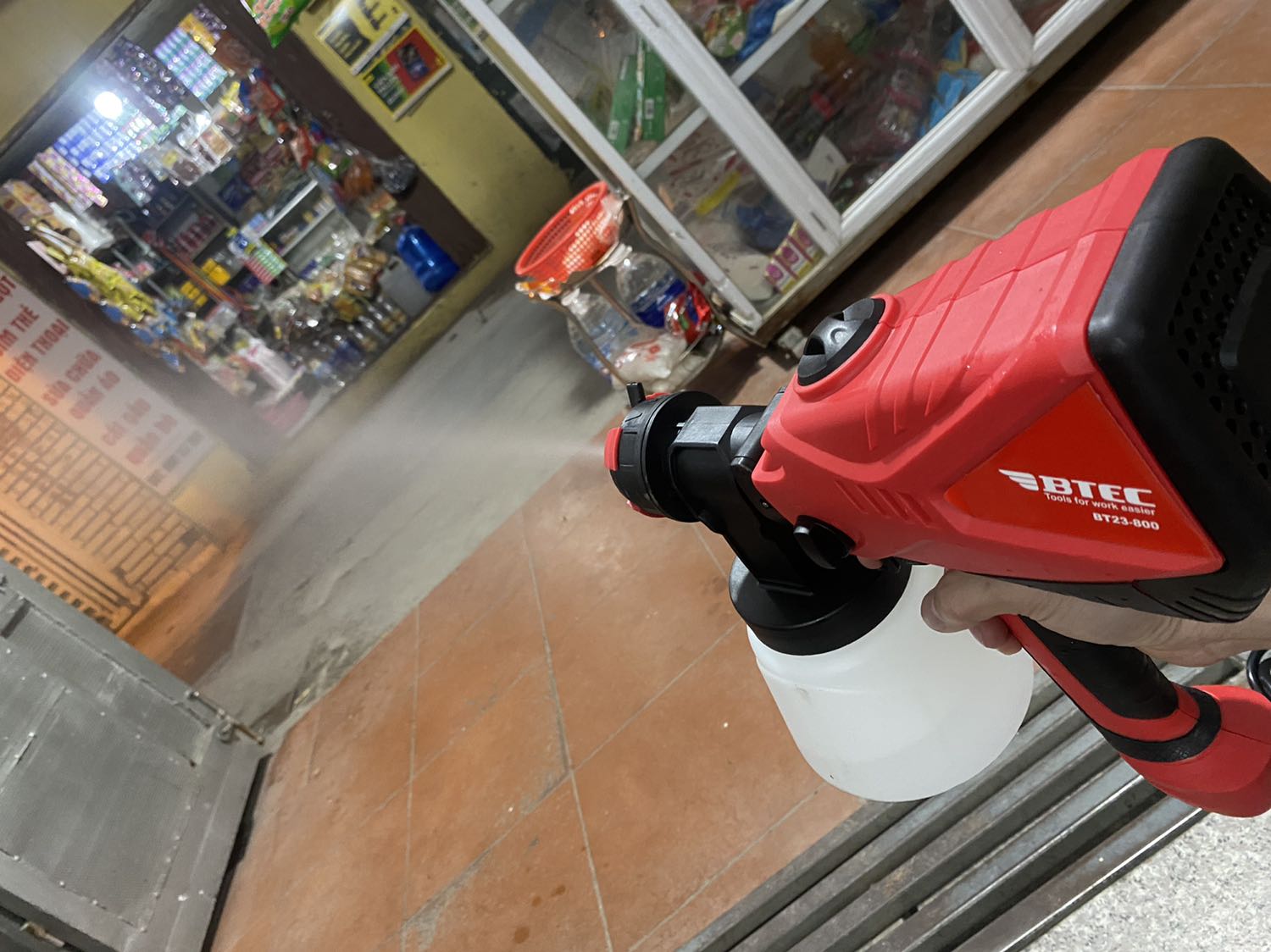 Súng phụt khoẻ ngon :)