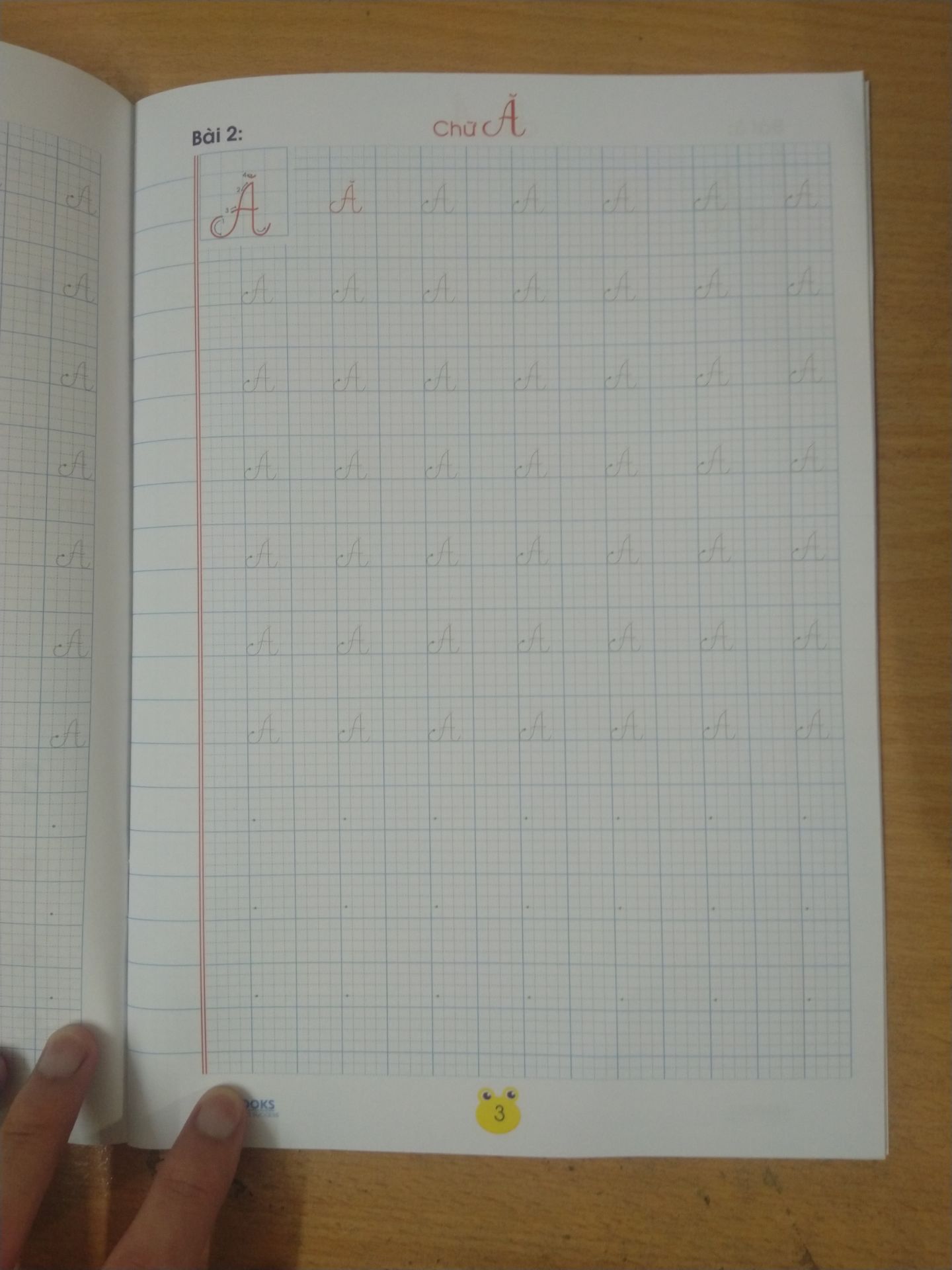 Chữ mình hơi xấu nên phải mua về tập viết lại. Mua của Fahasa giao hàng rất nhanh, đóng gói cẩn thận. Áp được mã 5k nên giá còn một nửa.