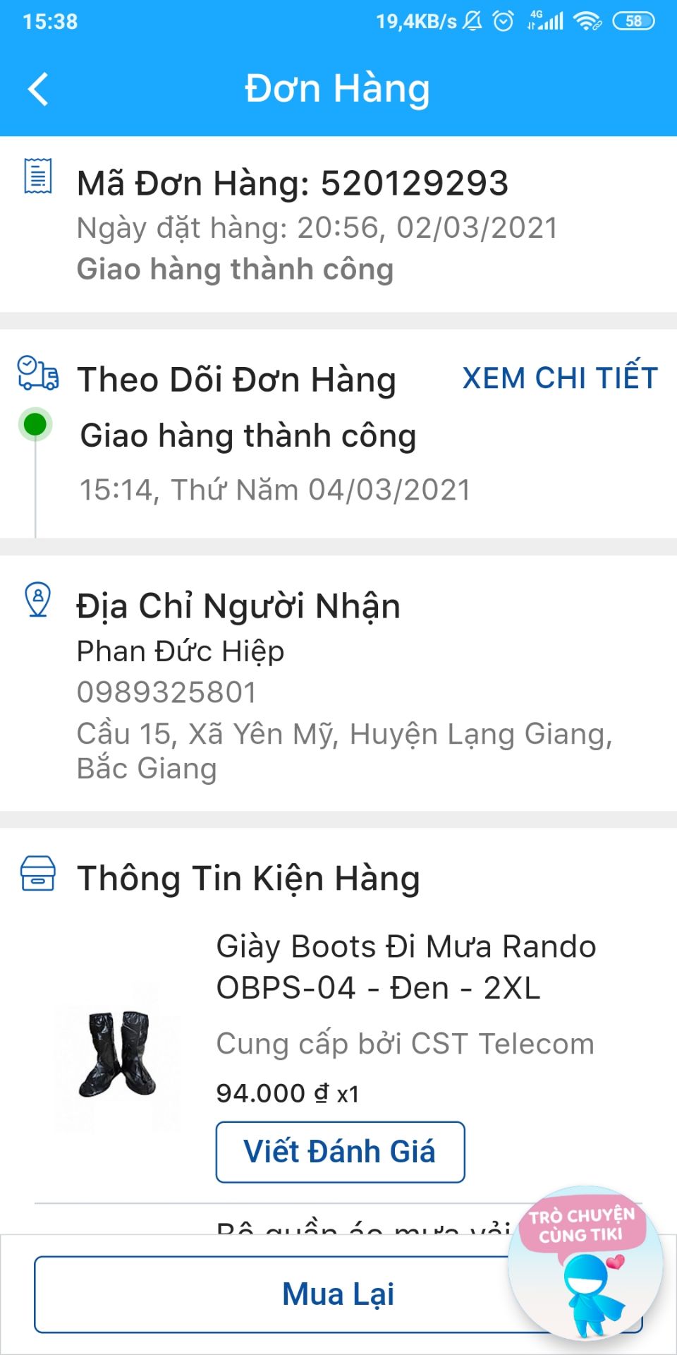 Mình đi giầy size 42, đã đặt đôi boost tăng thành 2XL rồi mà lại giao thành size L!!! Đẽo chân đi cho vừa sao???