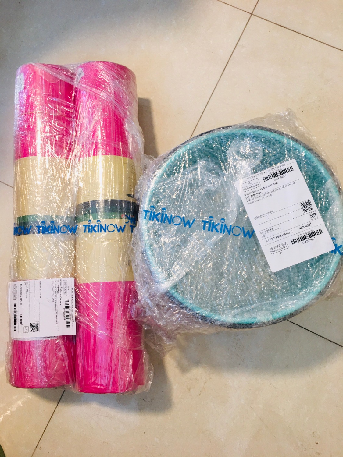 t nhận được sản phẩm rồi nhé, đều mua của chính hãng miDoctor luôn.
Khá là hài lòng về chất lượng ạ, đẹp và bám sàn, dịch vị giao vận cũng khá là tốt nữa
sẽ ủng hộ sản phẩm yoga chính hãng miDoctor tiếp theo