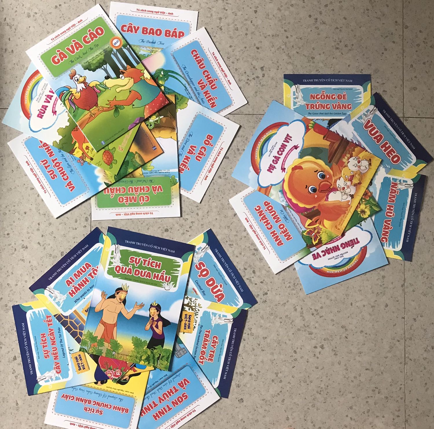 Tranh ảnh đẹp, phù hợp với trẻ nhỏ. Giao hàng thì quá nhanh luôn. Mình sẽ tiếp tục ủng hộ nhé