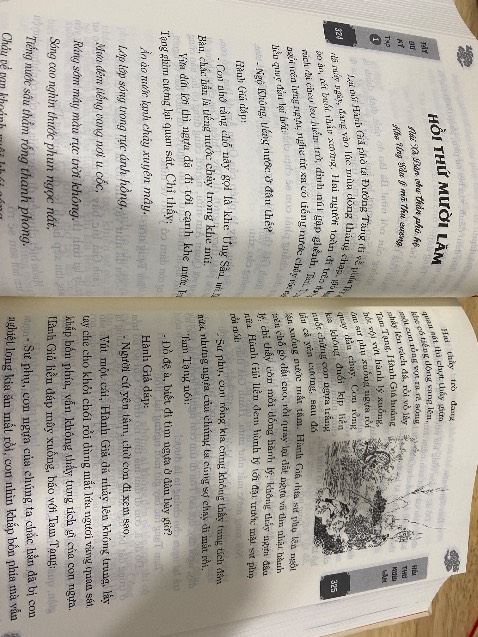 Ưu điểm: Bản dịch hay, chất lượng.
Nhược điểm: Chất lượng giấy mỏng quá, chữ in ở mặt sau lộ ra ở cả mặt trước khiến nhìn nhức mắt.
Hình minh họa hơi ít, nhỏ và khó nhìn.