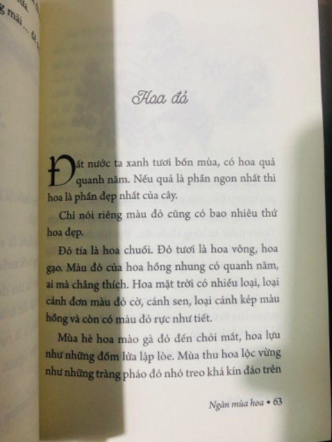 Tản văn 1-2 trang dễ đọc