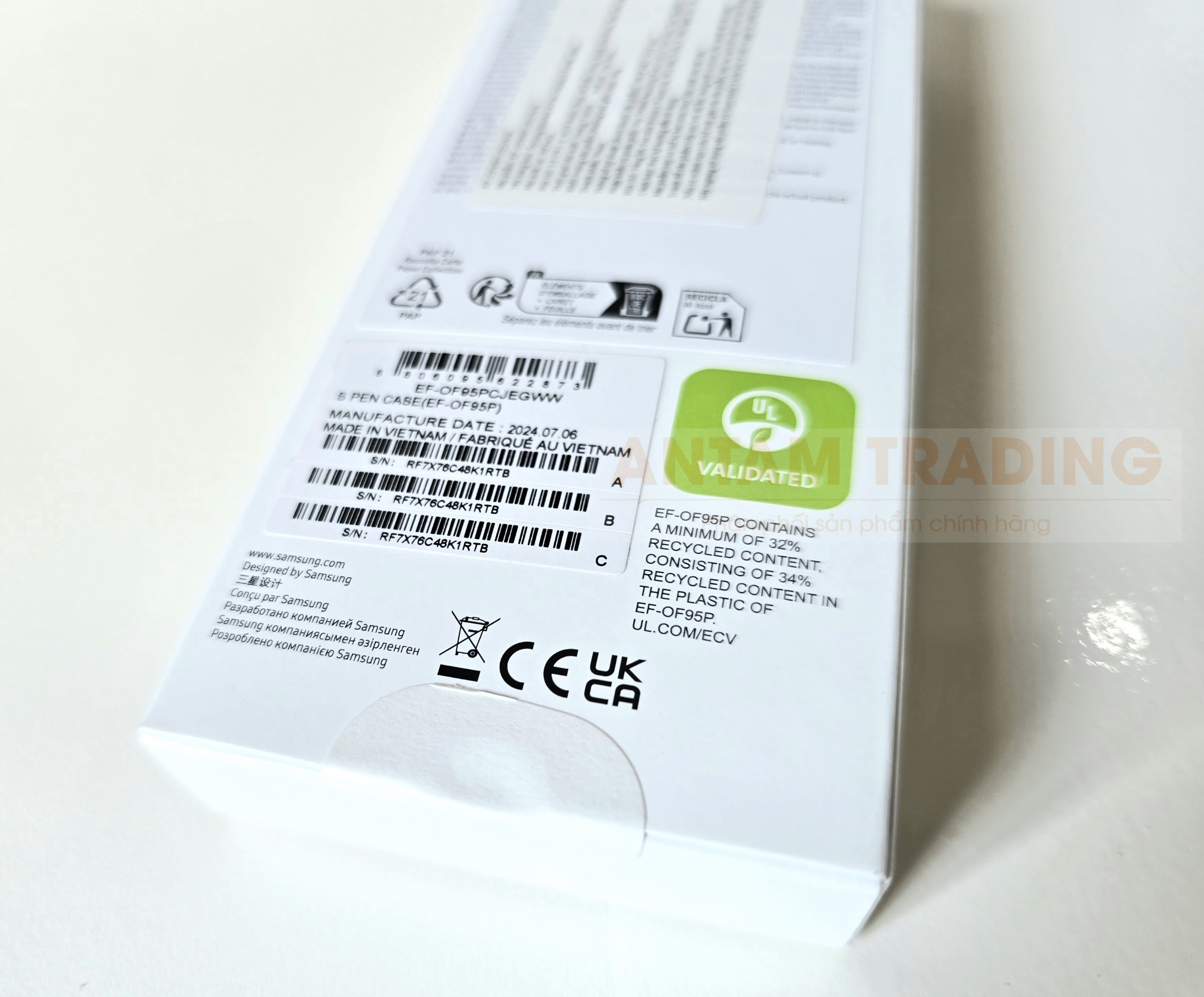 Ốp lưng kèm bút S-Pen Samsung Galaxy Z Fold 6 (EF-OF95) - Hàng Chính Hãng