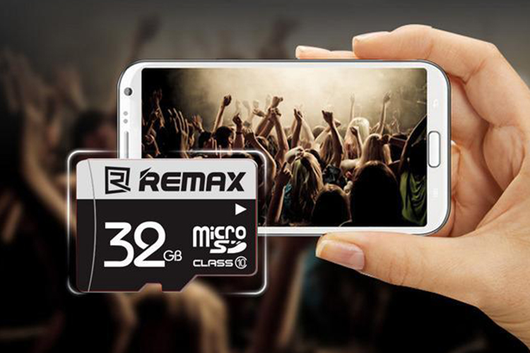 Thẻ Nhơ Mircro SD Card 32GB Remax C10 (Xám) - Hàng Chính Hãng