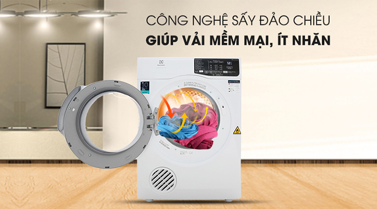 Máy sấy Electrolux 8 Kg EDV805JQWA