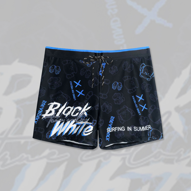 Quần bơi boxer nam loại đẹp dầy dặn, thiết kế chuyên nghiệp, chất thun bơi lạnh cao cấp mau khô, ôm gọn chống lộ | BN002