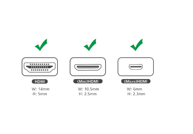 Đầu chuyển HDMI to Mini HDMI + Micro HDMI Ugreen 20144 - Hàng chính hãng