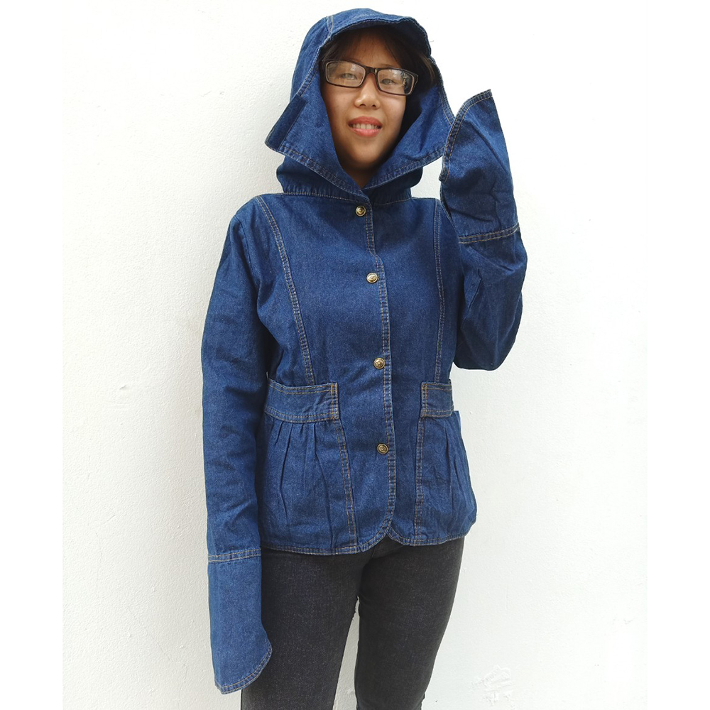 Áo Khoác Chống Nắng Jean Cao Cấp Dành Cho Nữ