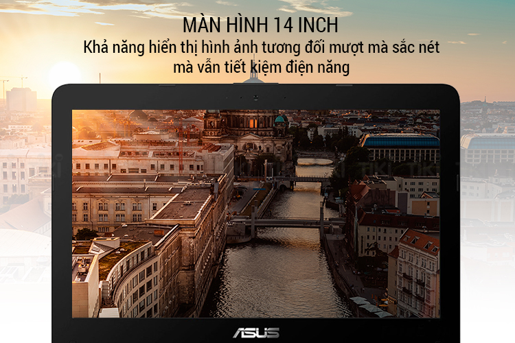 Laptop Asus X441UA-GA070 Core i3 - 7100U / Free DOS (14inch) – Hàng Chính Hãng