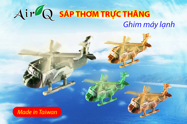 Sáp thơm ô tô trực thăng AIR-Q NO.36DG Lemon 5g