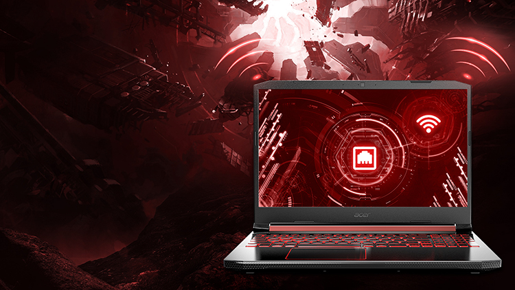Laptop Acer Nitro 5 AN515-54-778L NH.Q59SV.016 Core i7-9750H/ GTX 1650 4GB/ Win10 (15.6 FHD IPS 144Hz) - Hàng Chính Hãng