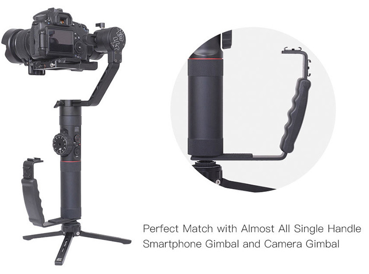 Tay Cầm Cho Gimbal 2 Hotshoe - Hàng Nhập Khẩu