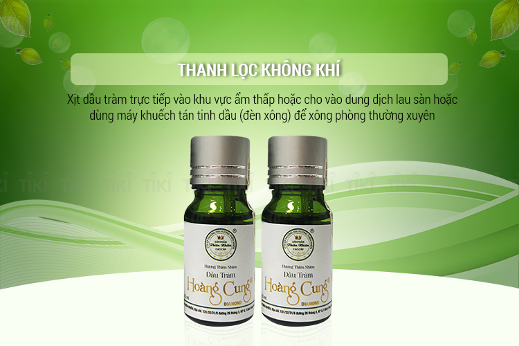 Combo 2 Chai Dầu Tràm Hoàng Cung Diamond