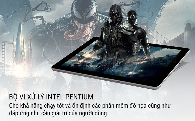 Microsoft Surface Go 2018 Pentium 4415Y 4GB/64GB/Win10 (10 inch) (Silver) - Hàng Nhập Khẩu