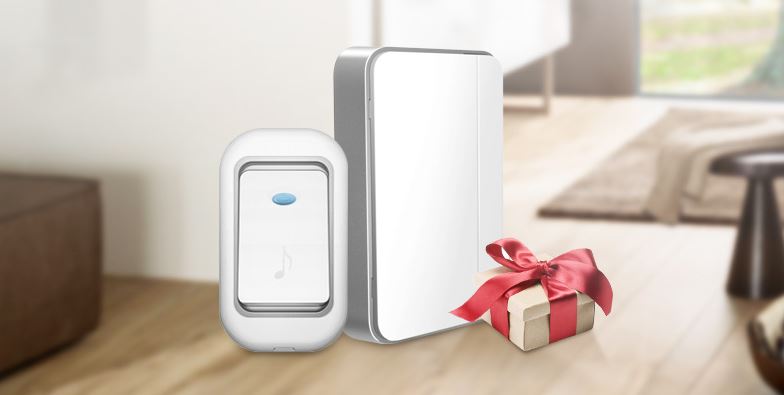 Chuông Cửa Không Dây Điều Khiển Từ Xa Xiongmai Dùng Pin Điện Tử