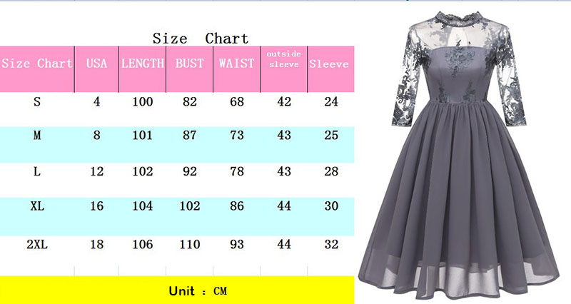 2019 Fashion Luxury Women Applique Dresses Elegant O-Neck Female Party Prom Dress Ball Gown