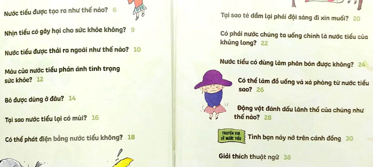 Sách Mùi Gì Thế Nhỉ? - Nước Tiểu