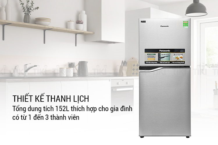 Tủ Lạnh Inverter Panasonic NR-BA178VSV1 (152L) - Hàng chính hãng