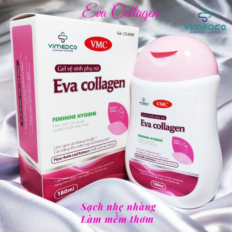 gel vệ sinh phụ nữ eva collagen 2