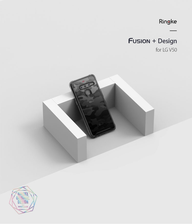 Ốp lưng LG V50 Ringke Fusion Design