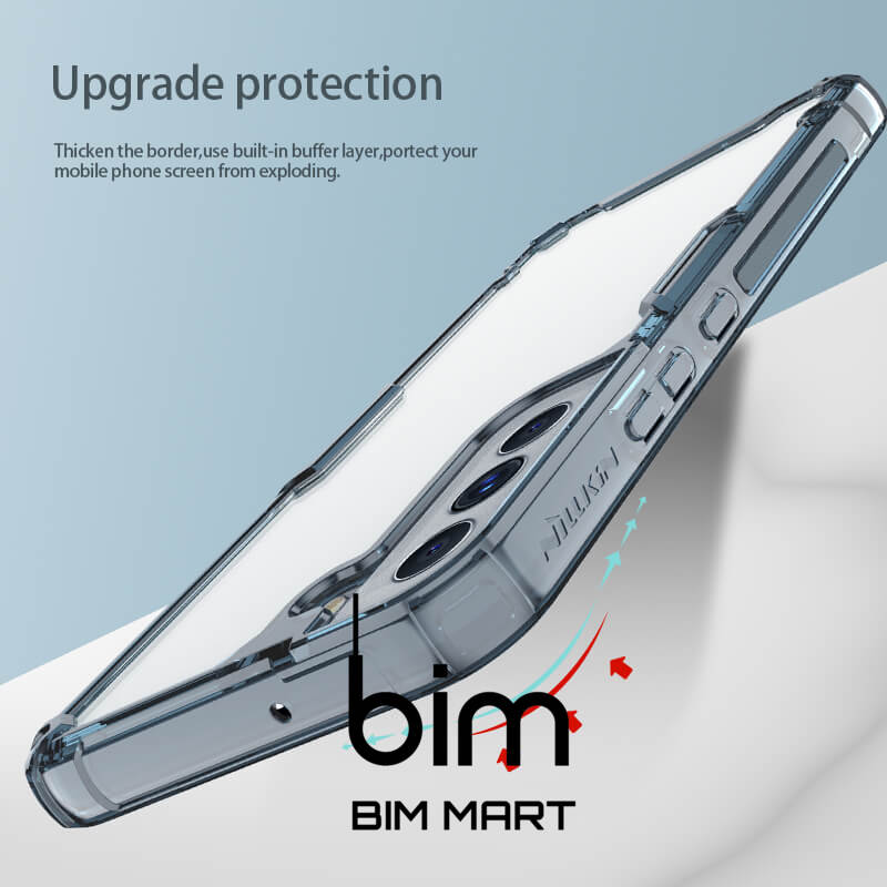 Ốp lưng dành cho Samsung S22 Plus dẻo chống sốc Nillkin TPU Pro - Hàng Chính Hãng
