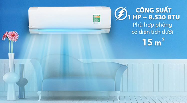 Máy Lạnh Inverter Panasonic CU/CS-PU9TKH-8 (1.0 HP) - Hàng Chính Hãng Máy Lạnh Inverter Panasonic CU/CS-PU9TKH-8 (1.0 HP) - Hàng Chính Hãng