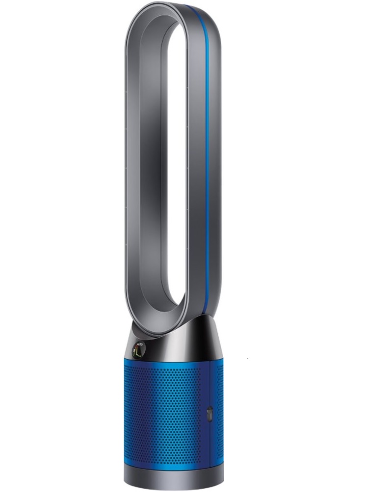 Dyson air purification fan double filter air monitoring APP interconnection original imported TP04 iron blue [official authentic]