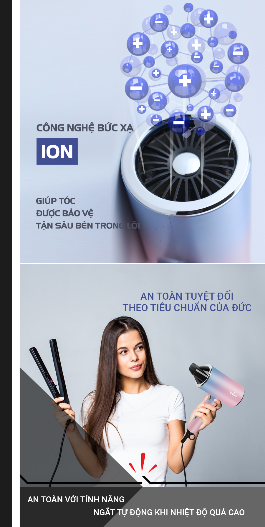 MÁY SẤY TÓC KALPEN HDK-3602