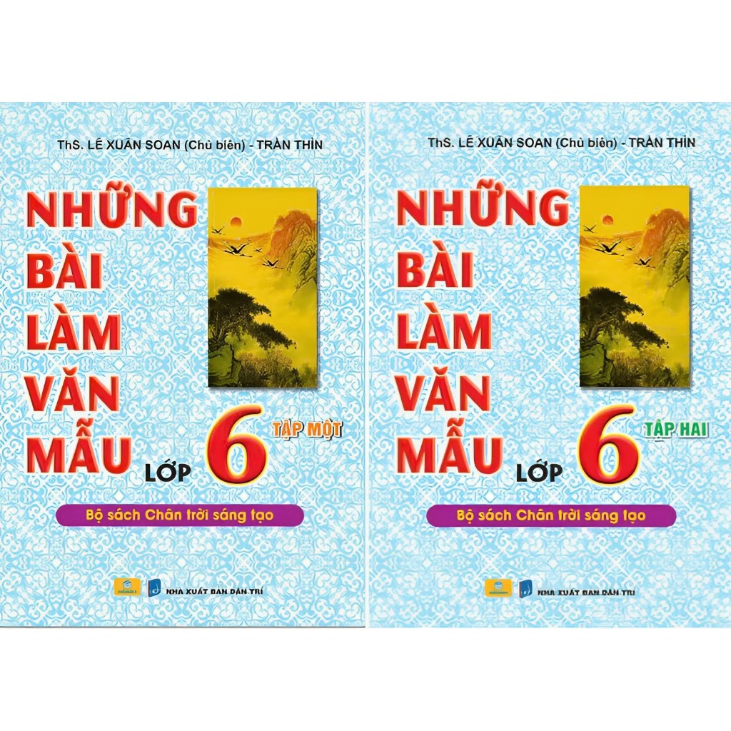 Sách - Những bài làm văn mẫu 6 - Chân trời sáng tạo - ndbooks