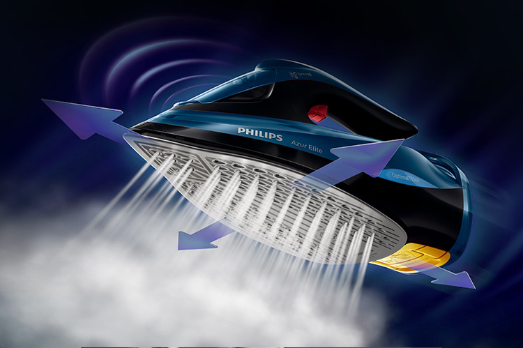 Philips (PHILIPS) steam iron household hanging hot machine intelligent temperature control pressurizing flat ironing hot two in one handheld mini home GC5034/28