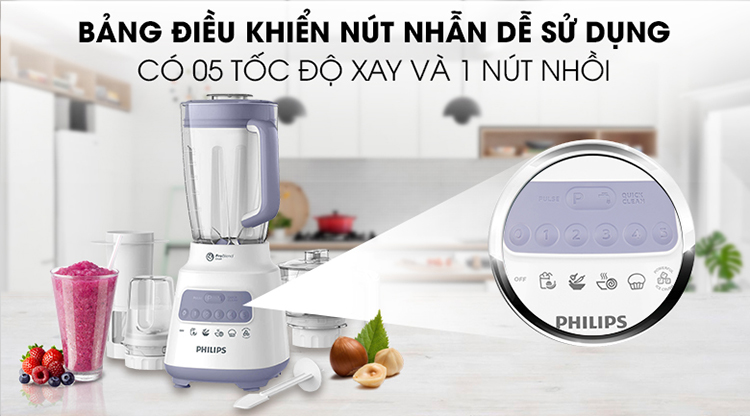 Mua Máy xay sinh tố Philips HR2223/00 - Hàng Chính Hãng tại Tiki Trading