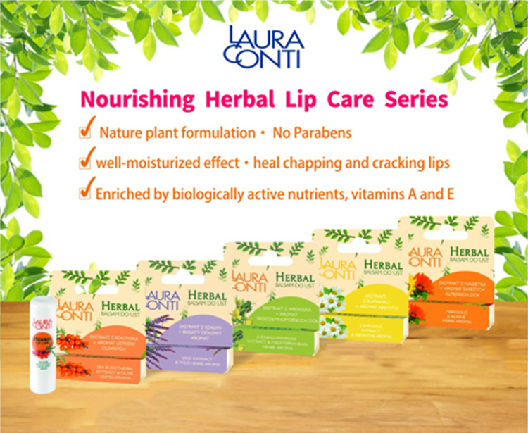 Nourishing Herbal Lip Care with Camomile Extract & Absinthe Aroma
