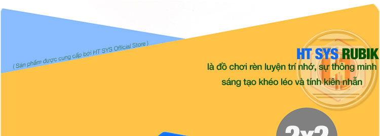 Đồ Chơi Trí Tuệ HT SYS RUBIK CUBE 2x2x2, 3x3x3, 4x4x4 - Khối Lập Phương Xoay Lắp Ghép Cho Bé - Bản Cao Cấp
