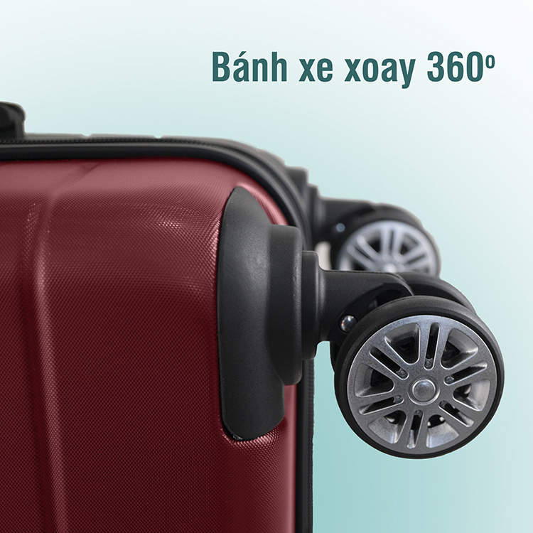 Vali Chống Trộm TRIP PC911 (Size 70) - Đỏ