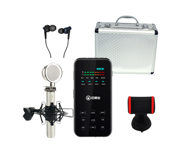 Combo Bộ Micro Thu Âm - Điện Thoại Livestream Hifier S300