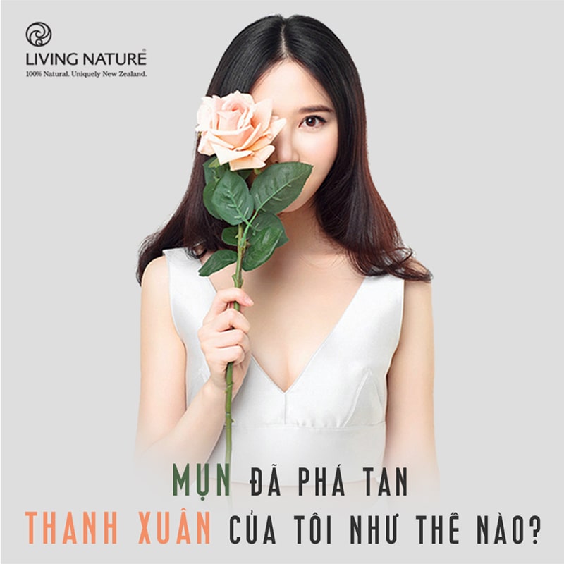 Gel trị mụn mật ong Manuka Living Nature Manuka Honey Gel 10ml 15