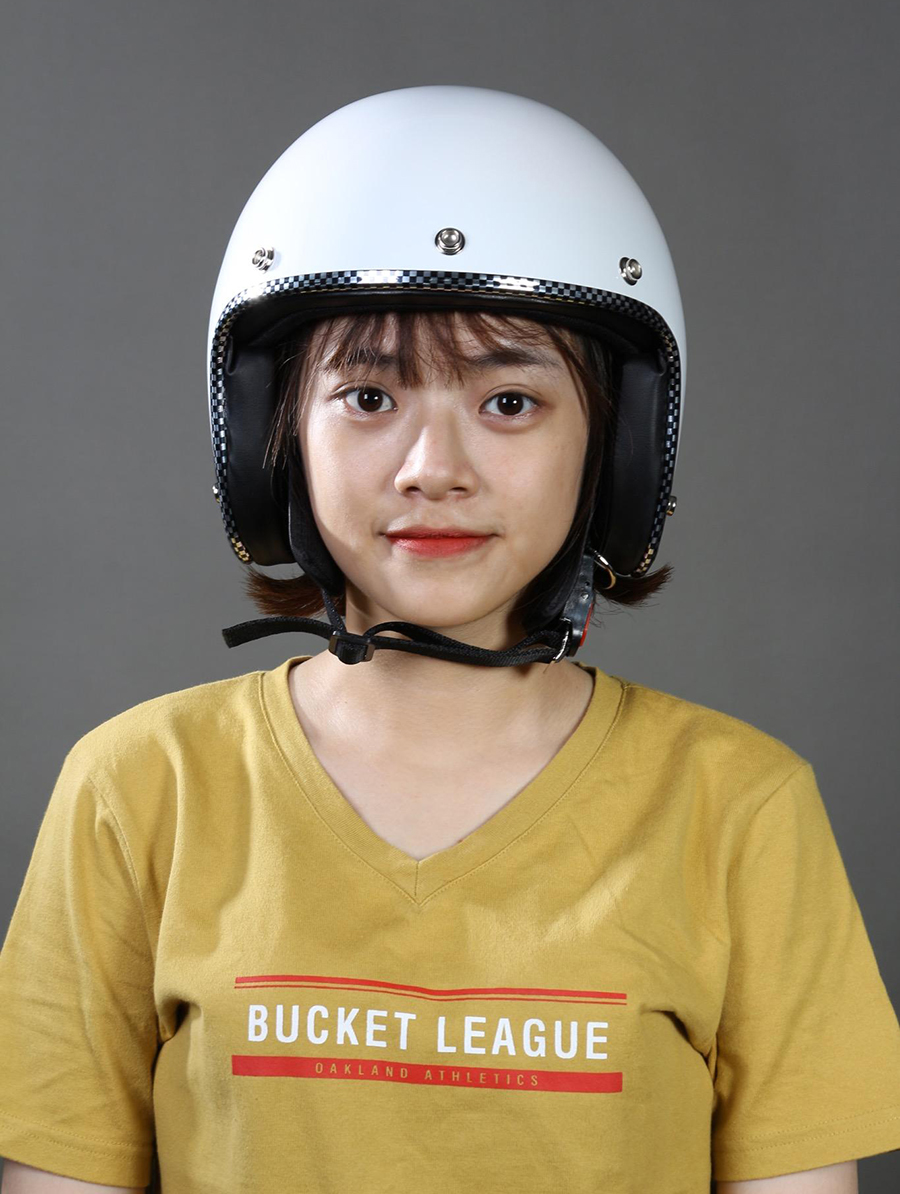 Mũ Bảo Hiểm Chita- 3/4 đầu CT1 - Hàng Chính Hãng