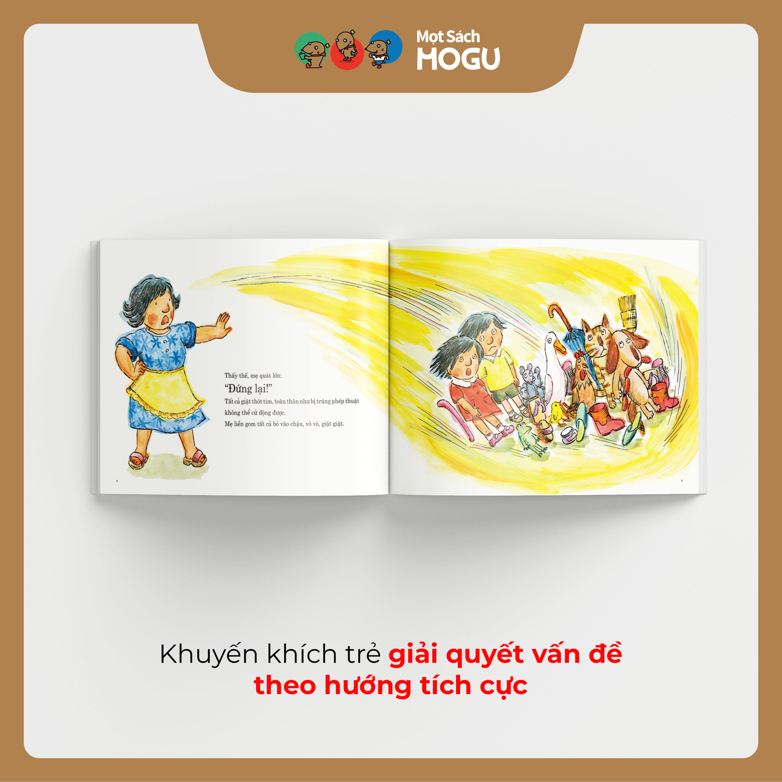 Truyện Ehon bé 3-4-5 tuổi - Mẹ Giặt Đồ