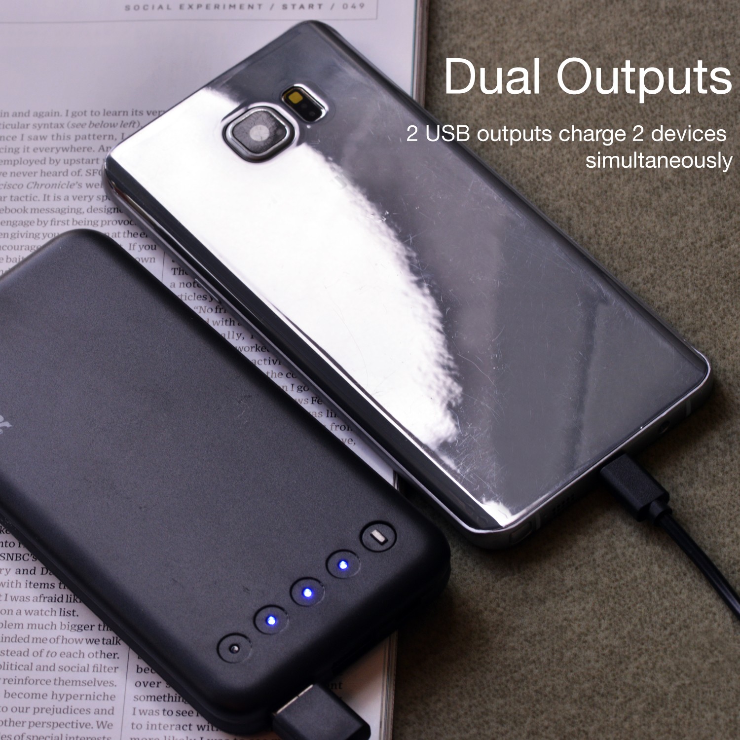 Pin Sạc Dự Phòng Energizer Chiến Binh 10.000mAh Lõi Lithium Polymer - UE10022 - Hàng Chính Hãng